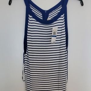 MICHAEL KORS NWT Blue Midi Dress Size:XL
